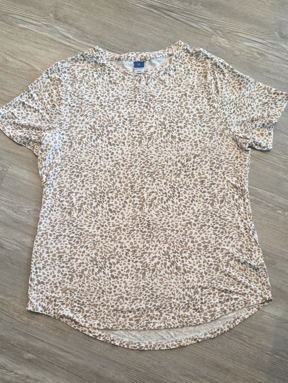 Old Navy Luxe Cheetah Print Top